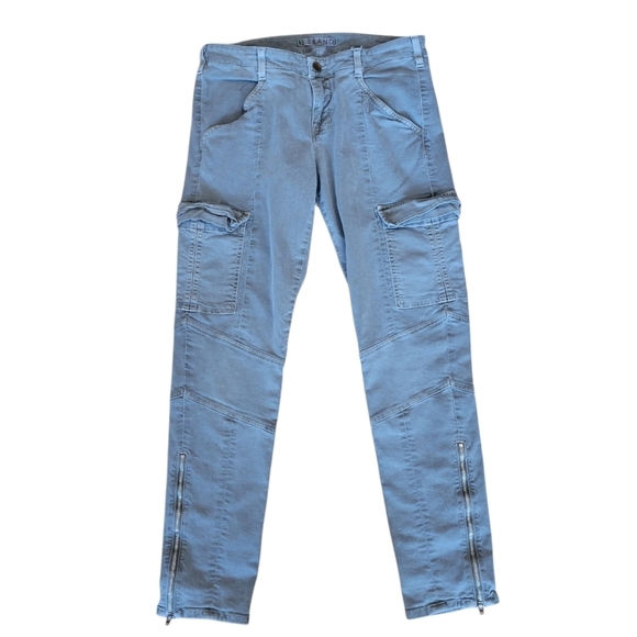 J Brand Denim - J. Brand Gray Taupe Cargo Denim Slim Fit Jeans Size 30